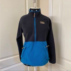 🐻LLBean🐻 Mountain Classic Colorblock Fleece Pullover